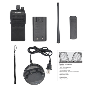 Radio bidireccional portátil UHF ETMY ET-99 con función VOX, aviso de voz, USB, alcance inalámbrico de 3 km, profesional y de largo alcance. - Product Image 6