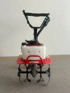 Agricultural Small Multi-functional Gasoline Hand-held <b>Cultivated</b> Land Loosening Machine Rotary Tiller Micro-tiller - Product Image 3