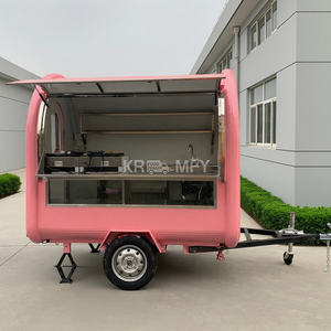 Remolque de Comida de 7.2 pies, Estándar Estadounidense, con Buen Precio, Equipamiento de Cocina, Camión de Té de Burbujas, Carrito de Café - Product Image 4