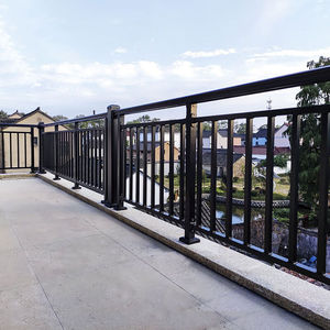 Barrières de balcon et de escalier modernes en acier inoxydable sur mesure avec finition thermolaquée de qualité supérieure, faciles à installer pour villa et appartement - Product Image 4