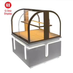 เคาน์เตอร์ร้านกาแฟสไตล์มินิมอล ตู้โชว์ร้านเบเกอรี่ ตู้โชว์ร้านกาแฟ - Product Image 3