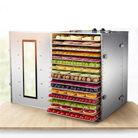 LT-F16 Fabriek Mini 16 Trays Gedroogd Fruit Droogmachine Dehydrator Leverancier