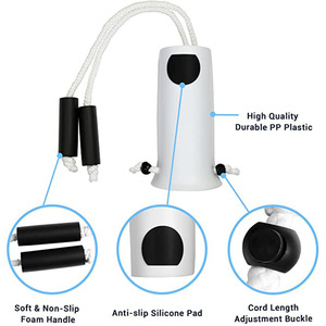 Outil d'aide facile à enlever outil de blanchisserie chaussette aide bas personnes âgées avec dispositif d'aide à la traction - Product Image 3