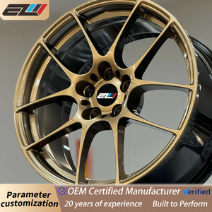 Cerchi Monoblocco <span class=keywords><strong>FS</strong></span> Nuovi Personalizzati per Auto Passeggeri 18 20 22 24 26 5x120 5x114.3 Bronzo Cromato Lucido EZW Nuovi Cerchi in Lega Forgiata - Product Image 1