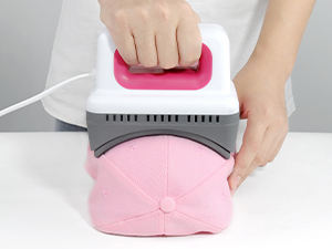 ماكينة صغيرة محمولة للقبعات والقبعات ، مكبس طباعة ذاتي الصنع للقماش والفينيل - Product Image 3