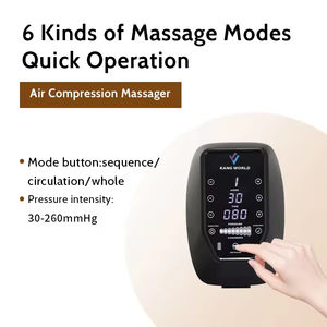 Masseur de jambes à compression d'air rechargeable à 8 chambres avec contrôle de la minuterie pour la récupération musculaire des athlètes et des personnes qui restent longtemps debout – Haute qualité - Product Image 5