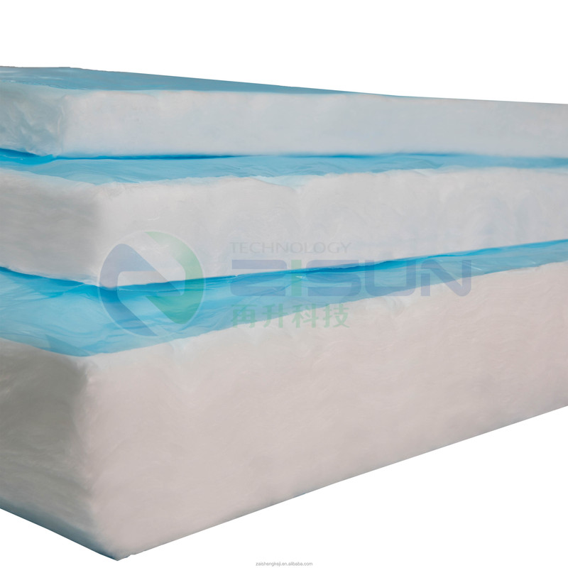 White Color Insulation Fiberglass Wool for