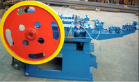 Machine automatique haute productivité SSS pour la fabrication de clous et de clous de clôture de type U, moteur 3kW, capacité 350 pièces/min