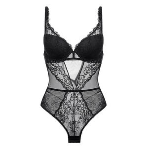 بذلة ضيقة مثيرة من الدانتيل والشيفون خفيفة التحكم مضادة للبكتيريا - Product Image 4