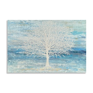 Dipinto a Olio 3D Decorativo con Albero Spesso, Stile Classico, <span class=keywords><strong>Arte</strong></span> Murale su Tela Fatta a Mano - Product Image 3