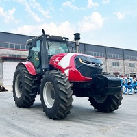 Tracteur Agricole Compact 4x4 4 Roues Motrices 90ch 100ch 120ch 140ch 160ch avec Cabine pour Petite Ferme ou Jardin
