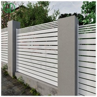 Lamas de Aluminio para Cercas Comerciales y de Fábrica, Resistentes, con Recubrimiento en Polvo Extruido GD, Antióxido, Personalizables, Aleación 6063