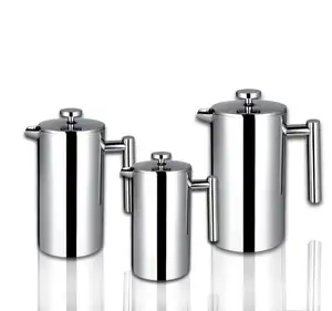 Stainless Steel Customized Outdoor French Press Coffee Press French Set French Press 350Ml