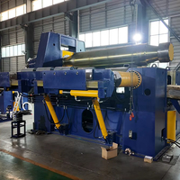 Machine de pliage de tôles à 3 rouleaux CNC hydraulique haute précision 80x3500mm avec pré-pliage pour récipients nucléaires
