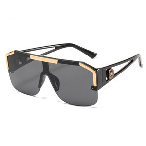 Gafas de sol cuadradas de estilo moderno, lentes de sol cuadradas de gran tamaño con diseño de lujo, 2022 - Product Image 1