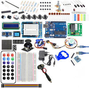 Super Starter Kit Incluindo Breadboard Step <span class=keywords><strong>Motor</strong></span> SG90 <span class=keywords><strong>Servo</strong></span> 1602 LCD Jumper UNO R3 Kit Compatível Com <span class=keywords><strong>Arduino</strong></span> IDE - Product Image 1