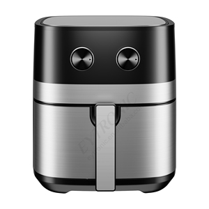Nouvel appareil de cuisine 8L avec friteuse à air intelligente rapide, numérique, en acier inoxydable, pour la famille, OEM, saine, sans PTFE, 8L - Product Image 2