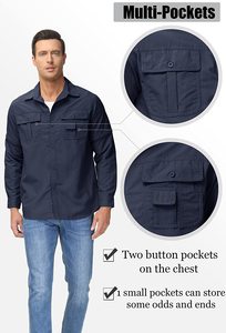 Tùy chỉnh an ninh đồng phục bảo vệ Bảo vệ Bảo vệ quần áo hỗ trợ Mẫu an ninh đóng cửa - Product Image 5