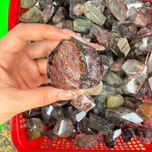 Offre Spéciale Naturel Jardin <span class=keywords><strong>Quartz</strong></span> Forme Libre <span class=keywords><strong>Fantôme</strong></span> Cristal <span class=keywords><strong>Fantôme</strong></span> <span class=keywords><strong>Quartz</strong></span> Forme Libre pour Cadeau Décor - Product Image 2