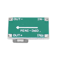 Modul Pesawat Mini 360 DC-DC Buck Converter Step Down Module 4.75V-23V ke 1V-17V 17x11x3.8mm Mini360 Baru LM2596