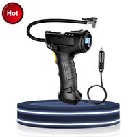 Pompe à air DC 12V portable pour voiture, pistolet de gonflage des pneus, moniteur de pression des pneus en matériau ABS, vente en gros d'usine d'origine