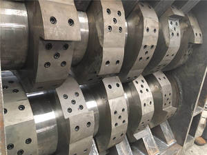 Broyeur automatique de <span class=keywords><strong>portail</strong></span> en fer à usage industriel Composants de conception à double arbre Roulement de pompe <span class=keywords><strong>pour</strong></span> déchiquetage de fil de cuivre - Product Image 5