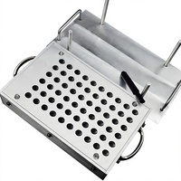 Moule en silicone à 60 cavités pour la fabrication de baumes à lèvres DIY, moule à rouge à lèvres rond avec plateau, moule de remplissage de gloss à lèvres personnalisé OEM