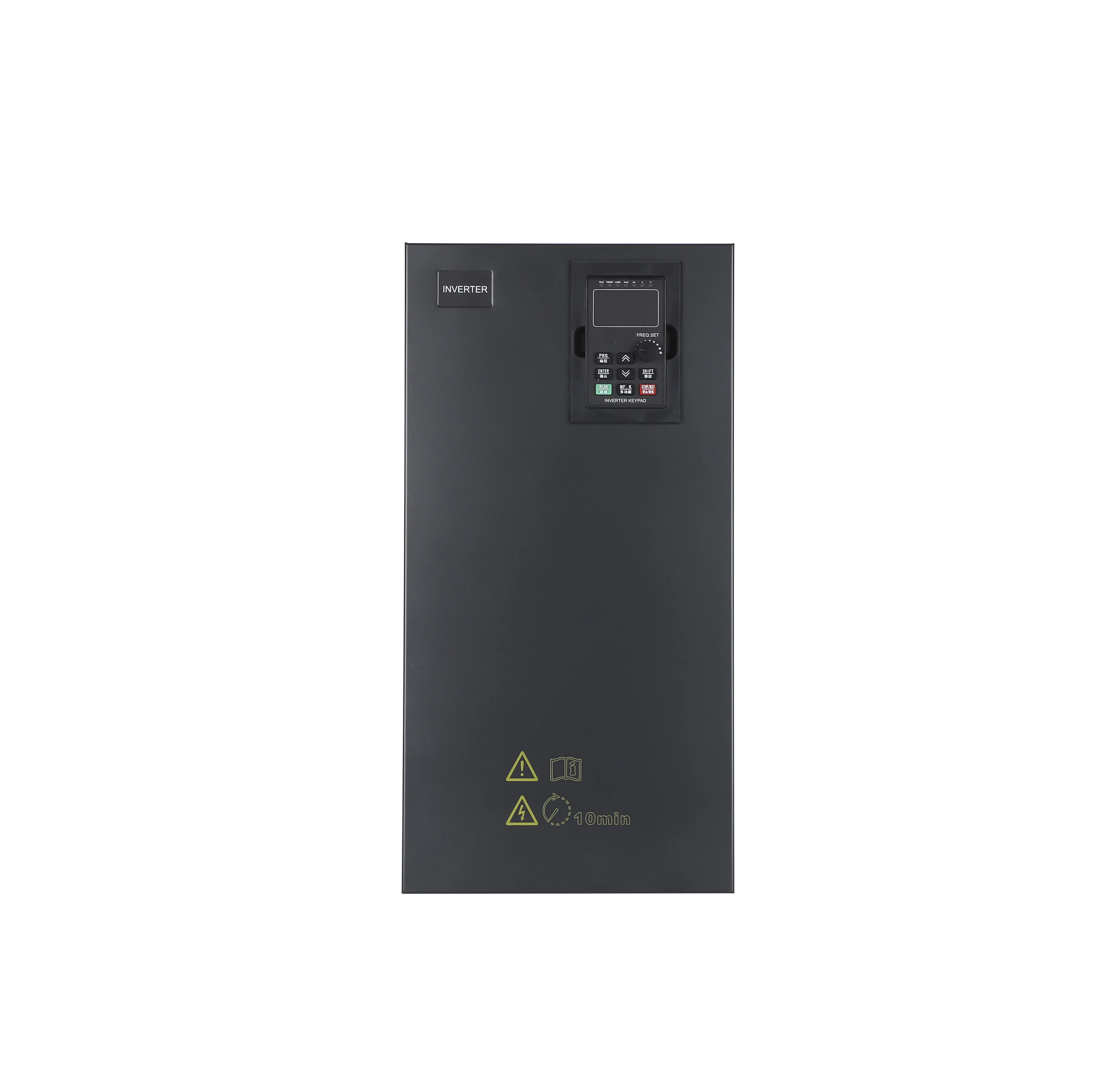 ตัวแปลงความถี่ VFD ขนาด 7.5KW ตัวควบคุมมอเตอร์สามเฟส 380V สําหรับงานหนัก