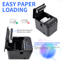 GTCODESTAR-Impresora térmica de escritorio de 80mm, paquete de envío, etiqueta de código de barras, impresora de recibos de 80mm