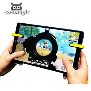 चार-गति एफएम संधारित्र फट और फट स्वचालित गोली pressiPad खेल पैड pubg गेमिंग पैड के लिए स्मार्ट फोन pubg एंड्रॉयड/आईओएस