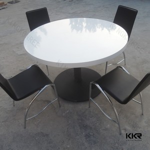 Brillante <span class=keywords><strong>4</strong></span> plazas mesas de <span class=keywords><strong>comedor</strong></span> redondas y sillas - Product Image 1