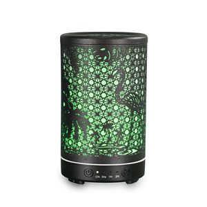 Difusor de Aroma con Forma de Flamenco, Humidificador Ultrasónico de 0.5L con Temporizador para Uso en Casa, Oficina o Escritorio - Product Image 1