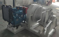 Tambour unique Double tambour Fonction de chute libre en option Navire de pêche Marine Diesel Treuil/Guindeau/Palan/Tugger