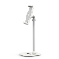 Support de téléphone portable LEDE Blive LD-206D-T9A avec base en métal et plastique épaissie, rotation à 360°, compatible avec iPad, tablette PC