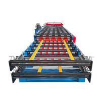 Machine de formage à froid de tôles en acier à double couche, prix usine Chine