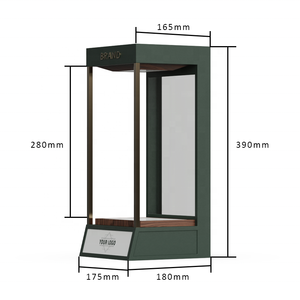 Bar au détail casier à vin affichage mallette de rangement épicerie <span class=keywords><strong>alcool</strong></span> boisson boutique affichage champagne rhum bouteilles présentateur - Product Image 5