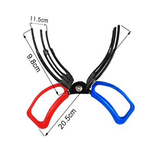 Pinza de Pesca Metálica con Mango Rojo y Azul, Nueva Pinza para Pescar, Accesorio de Pesca - Product Image 3