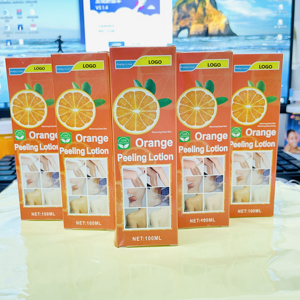 OEM <strong>3</strong> Days Fast Brightening Orange Extract Vitamin C Peeling Lotion for Effective Black Skin Removal Oil - Product Image 5
