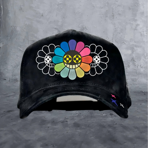 Gorra de Béisbol Deportiva de 5 Paneles de Gamuza Desgastada Innedit Muratravis, Gorra de Béisbol MURATRAVIS CRYSTALS BLACK, Gorras Innedit - Product Image 2