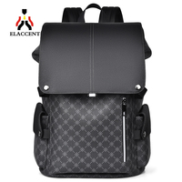 Nouveau sac à dos de voyage décontracté de grande capacité pour hommes sacoche pour ordinateur portable en polyester pour l'école d'affaires unisexe