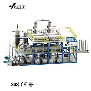 Usine de distillation continue de carburant diesel Vbolt, vente chaude 2021, machine de recyclage d'huile moteur de voiture usagée - Product Image 4