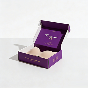 <span class=keywords><strong>Cajas</strong></span> <span class=keywords><strong>de</strong></span> Envío Plegables <span class=keywords><strong>de</strong></span> Cartón Corrugado Reciclable con MOQ Bajo, Personalizables OEM, con Laminado Brillante/Mate para <span class=keywords><strong>Zapatos</strong></span>, Calcetines y Ropa - Product Image 3