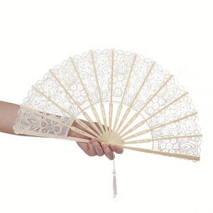 Abanico Decorativo Personalizado con Impresión a Medida para Despedida de Soltera, Uso Promocional, Ceremonia de Boda y Eventos Festivos, Ligero - Product Image 3