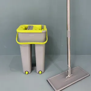 New arrival Hot Selling 360 quick clean cheap flat mop bucket