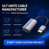 Câble adaptateur HDMI vers Type-C ULT-unite OEM 4K 60Hz, convertisseur HDMI vers USB C, Plug and Play