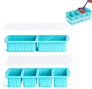 Bac à glaçons en silicone de qualité alimentaire, congélation rapide, démoulage facile, préservation de la fraîcheur, usage familial - Product Image 1