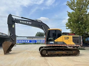 Excavatrice d'occasion Volvo EC200 20T à faible nombre d'heures de fonctionnement |   Machine à chenilles hydraulique fabriquée en Suède en stock - Product Image 4