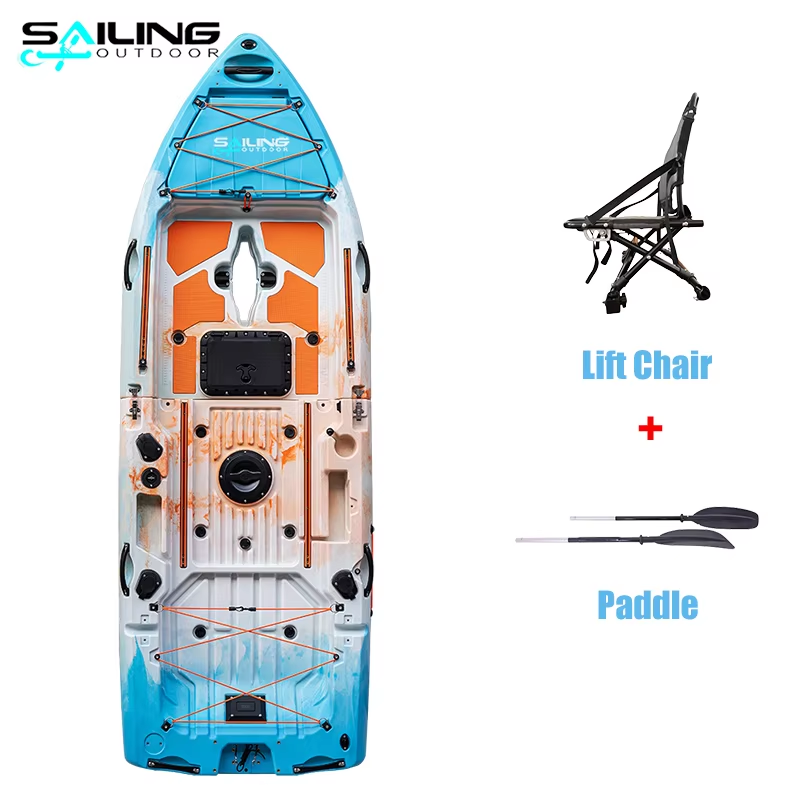2pcs kayak+1 lift chair+1 paddle - Mixed Color
