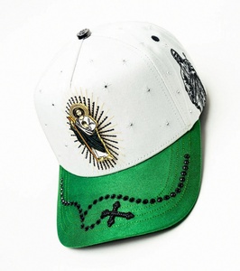 Cappellino da Baseball in Spugna Dobby con Fodera in Raso, Nuovo Design 2026, con Spilla in Metallo Ricamata in 3D a Croce, NFC e Tag, San Giuda Taddeo - Product Image 4