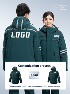 Combinaison <span class=keywords><strong>de</strong></span> <span class=keywords><strong>travail</strong></span> antistatique d'hiver, veste thermique en coton pour hommes, résistante à l'usure et aux taches, uniforme <span class=keywords><strong>de</strong></span> sécurité pour les ateliers d'usines électriques - Product Image 2
